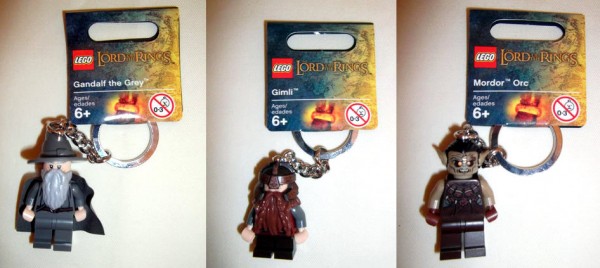 LEGO Lord of the Rings - Keychains 