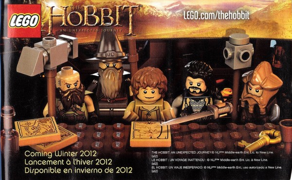 LEGO The Hobbit . Coming Winter 2012