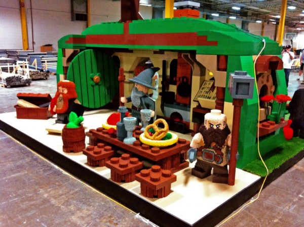 Life-Size LEGO Bag End