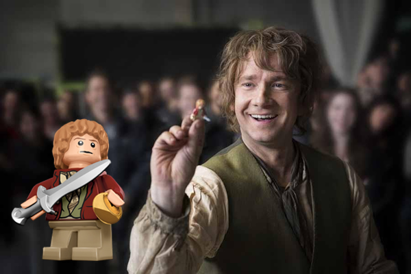 Martin Freeman alias Bilbo