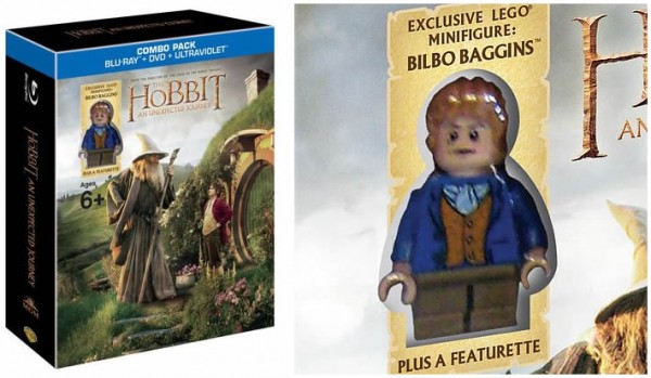 The Hobbit: An Unexpected Journey (2 Discs) - Bilbo Exclusive Minifig